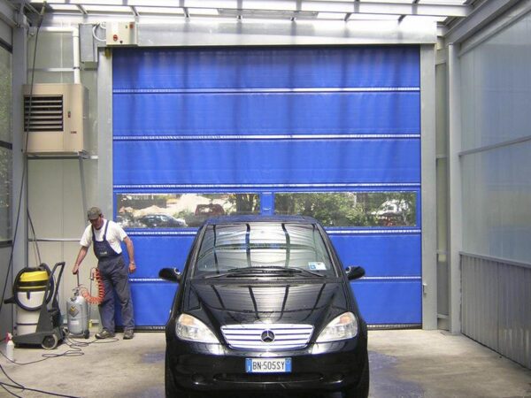 Portas Rápidas Auto-Reparáveis (Self Repairing High Speed Doors) em PVC BMP Dynamicroll® Wash #2