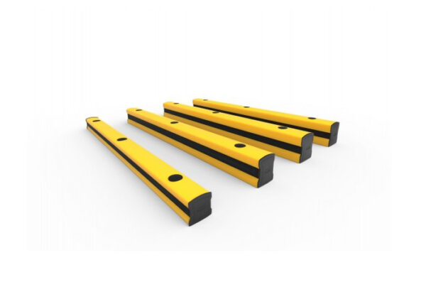 Barreiras de Segurança Boplan Flex Impact Kick Rails e Batentes de Rodas #4