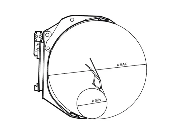 Acessório para Empilhador Bolzoni Paper Roll Clamp #2